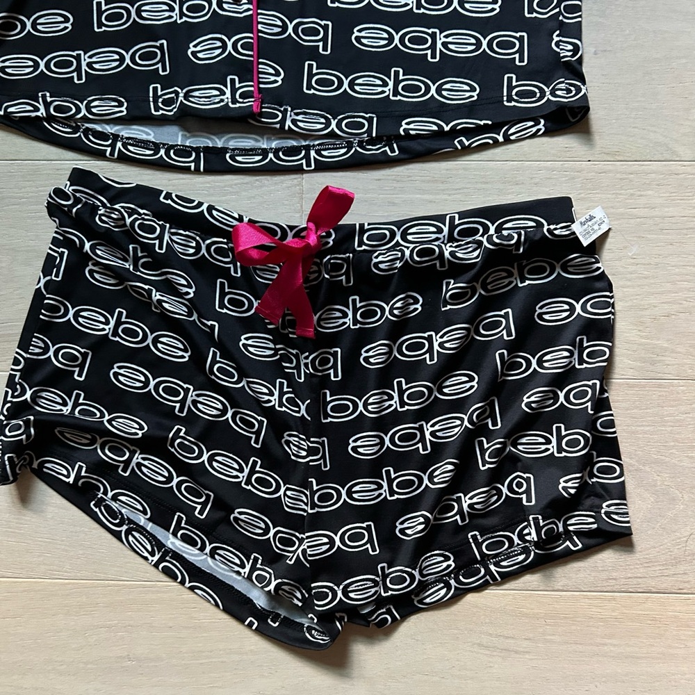 NWT Bebe Logo Print Loungewear - Picture 5 of 6